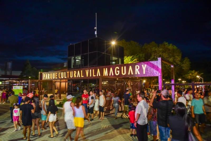 notícia: Inauguração do Parque Vila Maguary atrai mais de 50 mil pessoas.