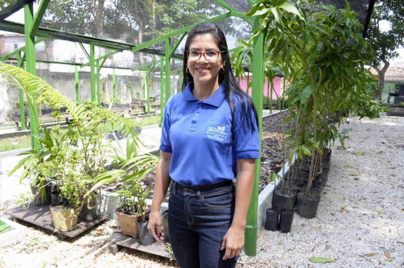 Francisca Barbosa, diretora do Museu Parque Seringal.