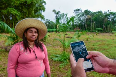 galeria: Imagens de apoio de produtores rurais do Quilombo do Abacatal,  no Programa Territórios Sustentáveis em Ananindeua