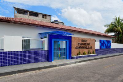 galeria: Inauguração da EMEF Evangelho Quadrangular no bairro Águas Lindas