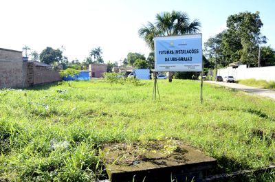 galeria: Assinatura de ordem de serviço para construção da nova clínica saúde da família Grajaú no Icuí