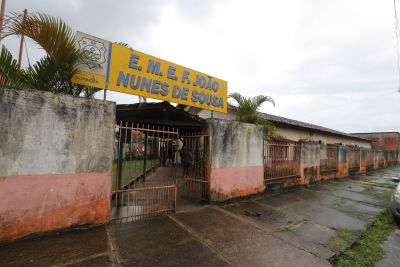 galeria: Assinatura de Ordem Serviço para reforma da escola João Nunes na passagem Santa Terezinha no bairro Coqueiro