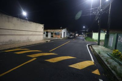 galeria: Inauguração asfáltica da rua Coimbra no bairro de Águas Brancas