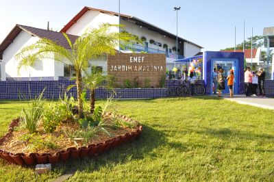 galeria: Inauguração da EMEF Jardim Amazônia no bairro Águas Brancas