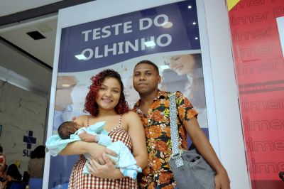 galeria: Teste do olhinho e vacinação de Ananindeua no shopping Metrópole (Sala de vacinação)