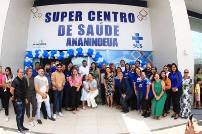 notícia: Prefeitura inaugura Super Centro de Saúde em comemoração aos 80 anos de Ananindeua