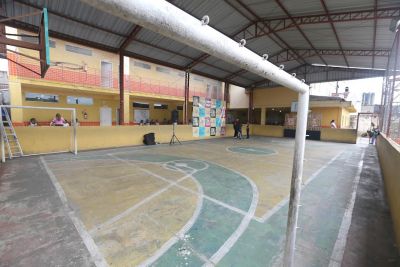 notícia: Prefeitura de Ananindeua assina Ordem de Serviço para revitalização da escola AMMA, no Coqueiro