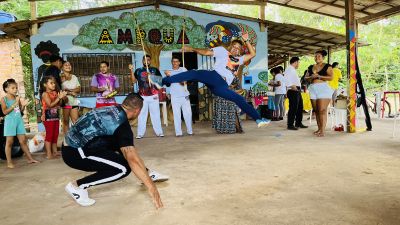 notícia: Mestres de Capoeira culturalmente reconhecidos em Ananindeua