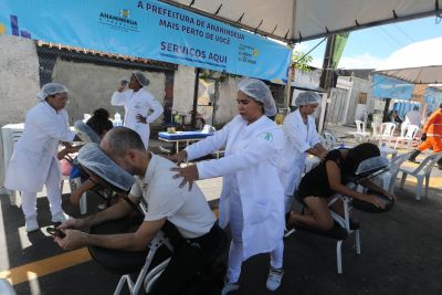 notícia: Prefeitura leva serviços gratuitos para a feira do Curuçambá