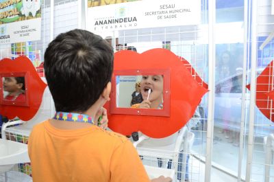 notícia: Primeira oficina de orientações em saúde bucal para TEA é realizada em Ananindeua