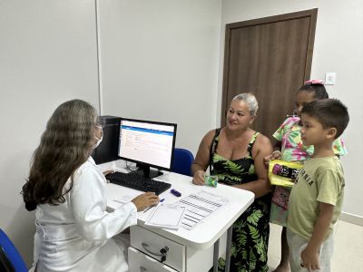 notícia: Clínica Saúde da Família Adaelson Santos ganha sistema de prontuário eletrônico