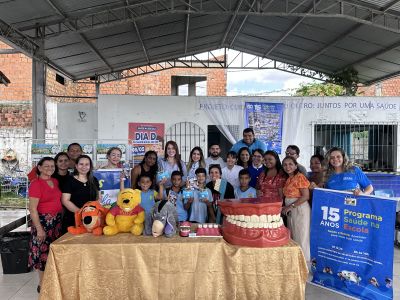 notícia: Prefeitura de Ananindeua realiza o “Dia D da Saúde Bucal” por meio do Programa Saúde na Escola 