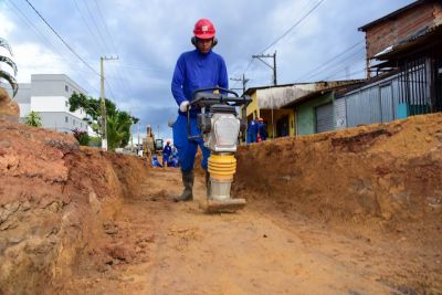 notícia: Prefeitura de Ananindeua inicia as obras da 1° fase da duplicação da Avenida Hélio Gueiros