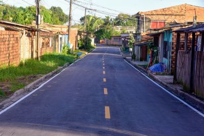 notícia: Prefeitura de Ananindeua entrega 26 ruas pavimentadas no bairro 40 Horas