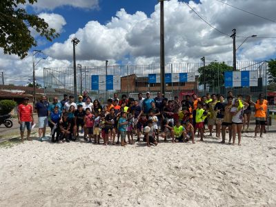 notícia: SELJ realiza "Caravana do Lazer" no bairro 40 Horas 