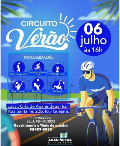 notícia: Ananindeua realiza o primeiro "Circuito de Verão" 