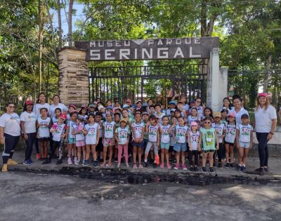 notícia: Julho: Inscrições abertas para colônia de férias no Museu Parque Seringal