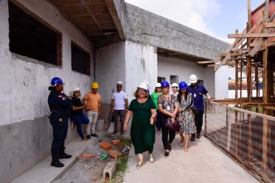 notícia: Obras da Escola do Futuro avançam na Rede Municipal de Ensino de Ananindeua 