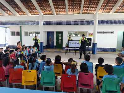 notícia: SEMUTRAN promove educação no trânsito em escolas de Ananindeua