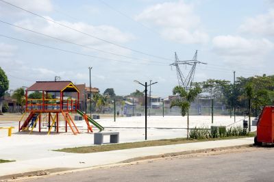 notícia: A Praça do Tumucumaque é uma das grandes realizações da Prefeitura