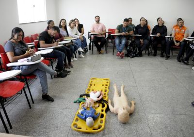 notícia: Servidores públicos de Ananindeua participam de curso básico de primeiros socorros