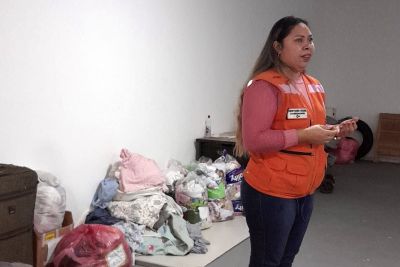 notícia: Defesa Civil realiza campanha solidária para alegrar o Natal dos ribeirinhos de Ananindeua