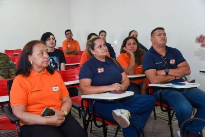 notícia: Curso de Primeiros Socorros é desenvolvido pela Defesa Civil na sede do Grupamento de Socorro e Emergência do CBMPA