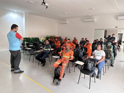 notícia: Prefeitura de Ananindeua promove conscientização e testagem de ISTs a profissionais da reciclagem