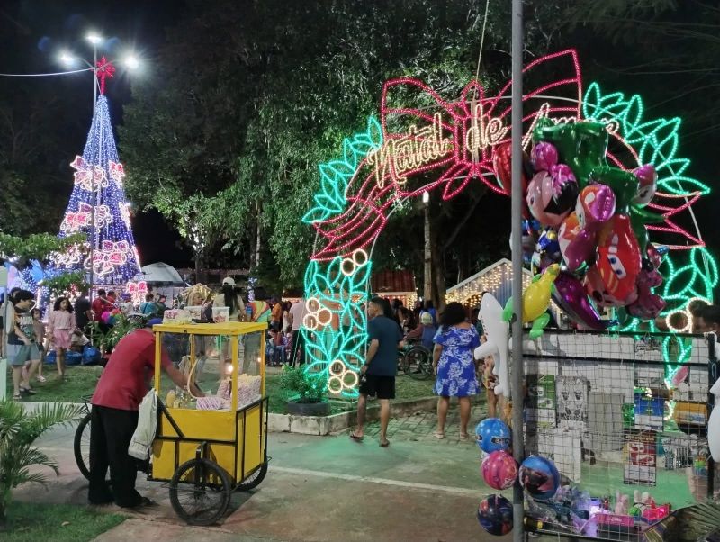 Natal do Amor no Bosque Marajoara no Conjunto Júlia Seffer