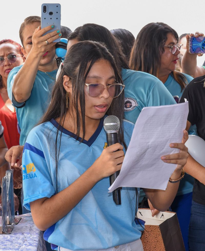 Inauguração da EMEF Santa Margarida Antioquia Psídia no bairro 40 Horas