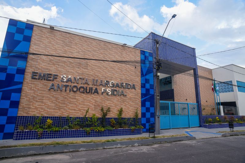 Inauguração da EMEF Santa Margarida Antioquia Psídia no bairro 40 Horas