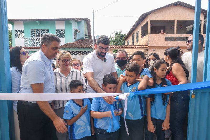 Inauguração da EMEF Santa Margarida Antioquia Psídia no bairro 40 Horas