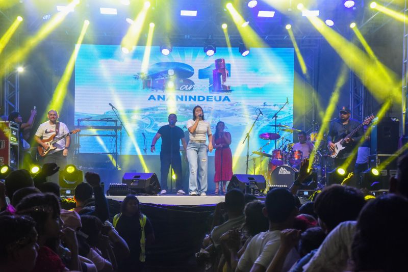 Comemoração de 81 Anos de Ananindeua com show de Isadora Pompeo na Av Santa Fé no bairro Icuí Guajará
