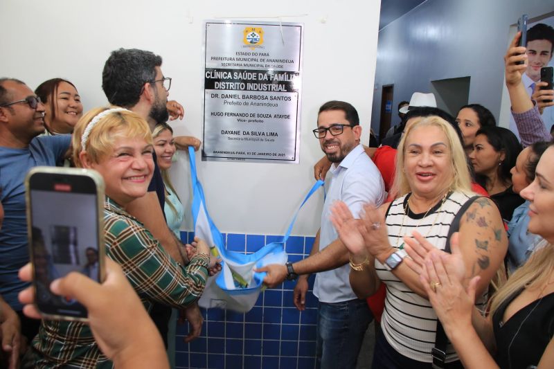 Entrega da clínica saúde da Família e Policlínica do Distrito Industrial