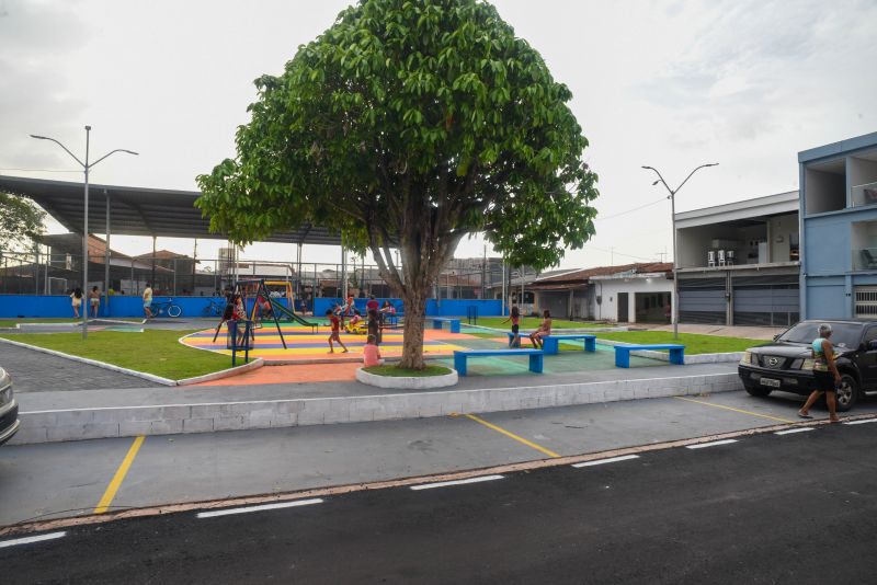 Praça Marcos Vinícius Leite Rodrigues, no conjunto Sabiá no bairro 40 Horas