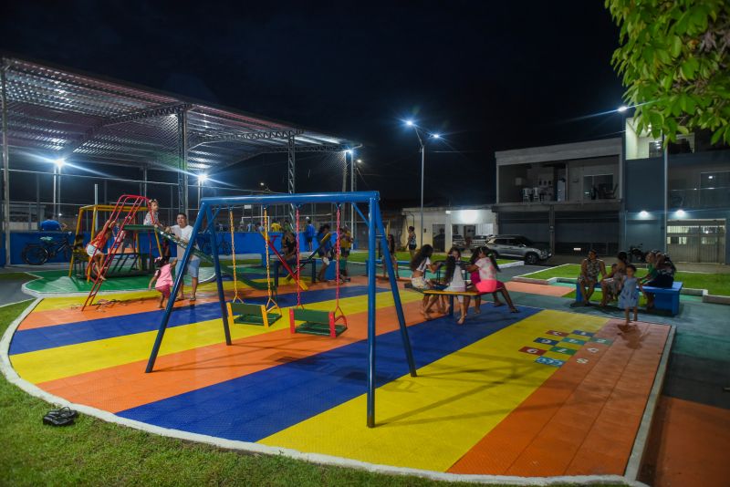 Praça Marcos Vinícius Leite Rodrigues, no conjunto Sabiá no bairro 40 Horas