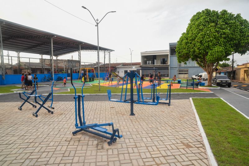 Praça Marcos Vinícius Leite Rodrigues, no conjunto Sabiá no bairro 40 Horas