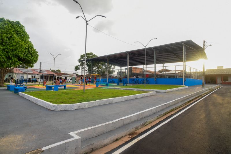 Praça Marcos Vinícius Leite Rodrigues, no conjunto Sabiá no bairro 40 Horas