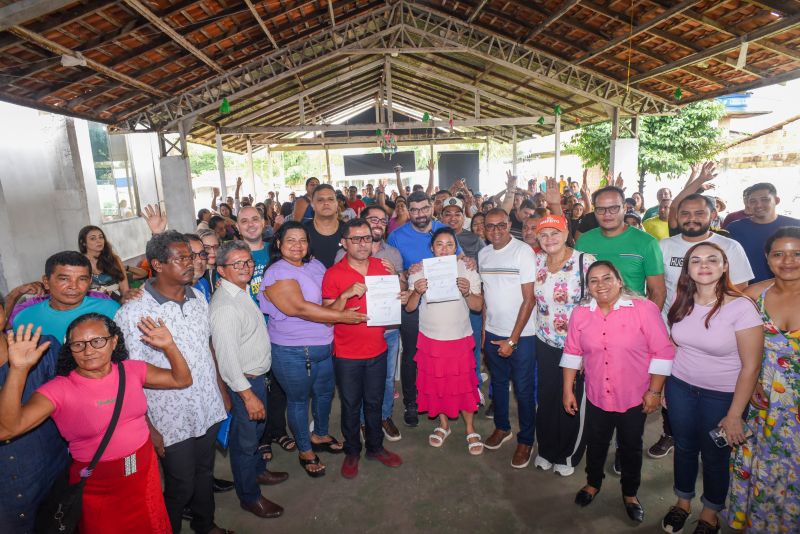 Entrega de matrizes de aves e ração para Agricultores e Quilombos das Ilhas de Ananindeua