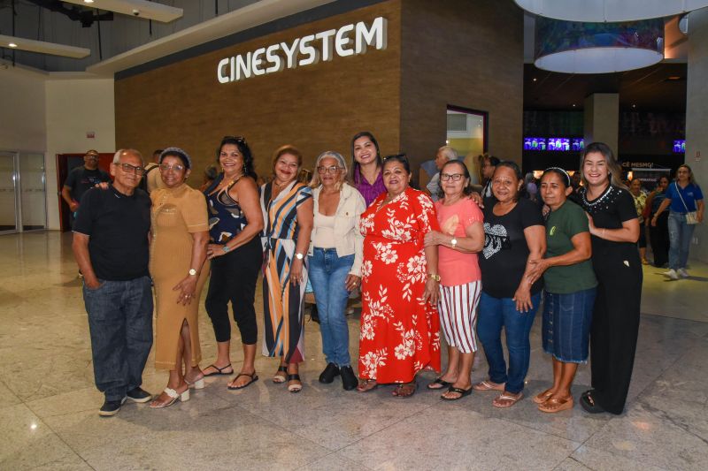 Sessão Cinema 60 + com Idosos CRAS Ananindeua No Shopping Metrópole