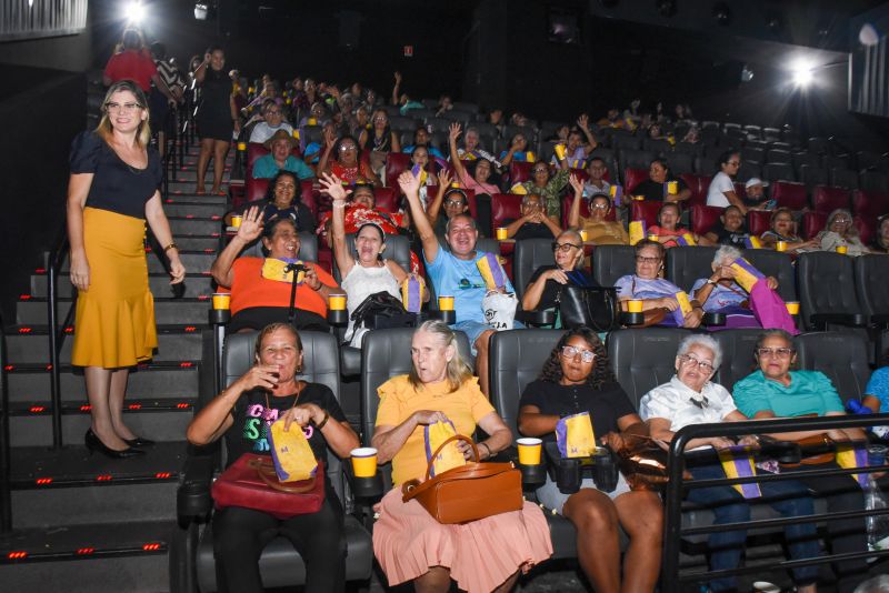 Sessão Cinema 60 + com Idosos CRAS Ananindeua No Shopping Metrópole