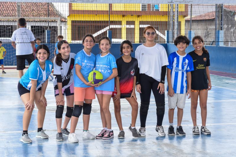 Projeto bom de bola bom de escola