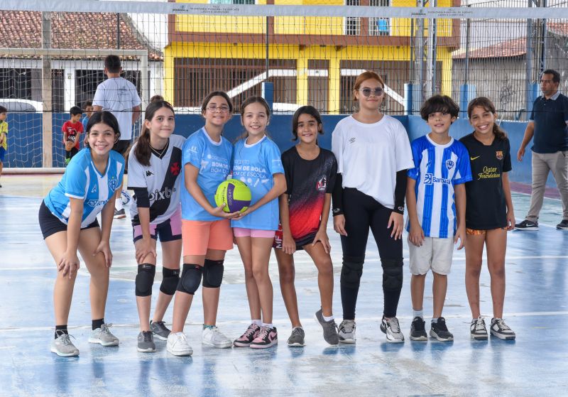 Projeto bom de bola bom de escola