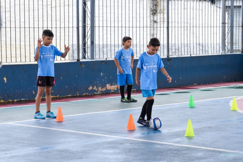 Projeto bom de bola bom de escola