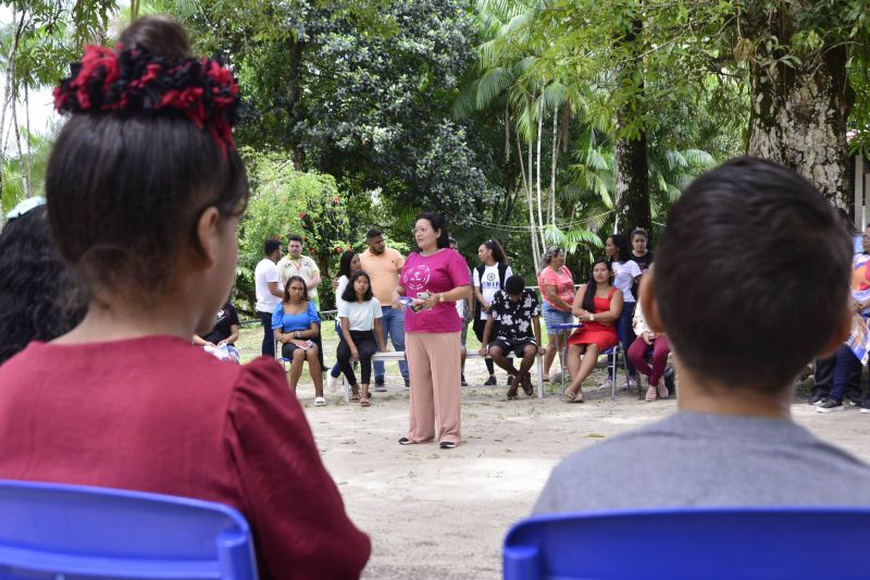 Prevenção da gravidez na adolescência na ilha João Pilatos na comunidade Igarapé Grande