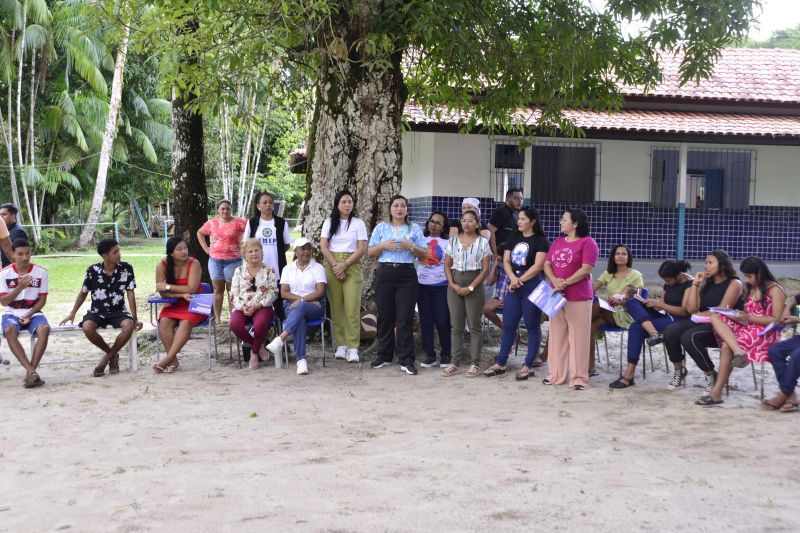 Prevenção da gravidez na adolescência na ilha João Pilatos na comunidade Igarapé Grande