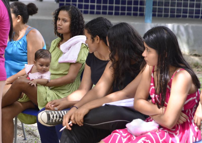 Prevenção da gravidez na adolescência na ilha João Pilatos na comunidade Igarapé Grande