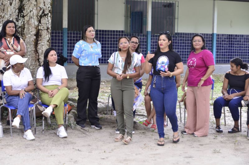 Prevenção da gravidez na adolescência na ilha João Pilatos na comunidade Igarapé Grande