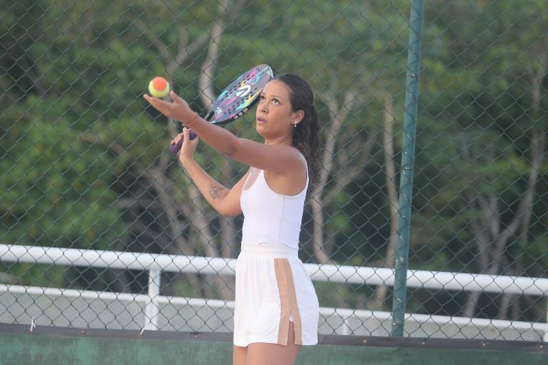 Abertura do projeto raquetes do futuro e aulão de beach tennis e tênis