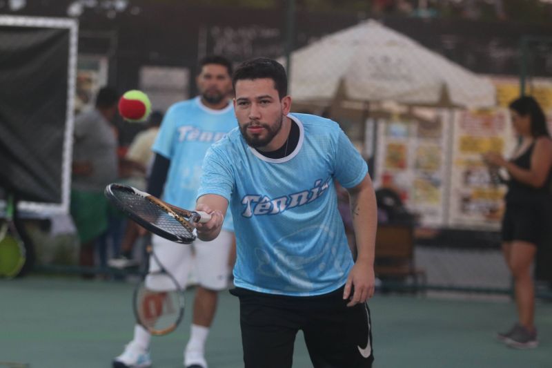 Abertura do projeto raquetes do futuro e aulão de beach tennis e tênis